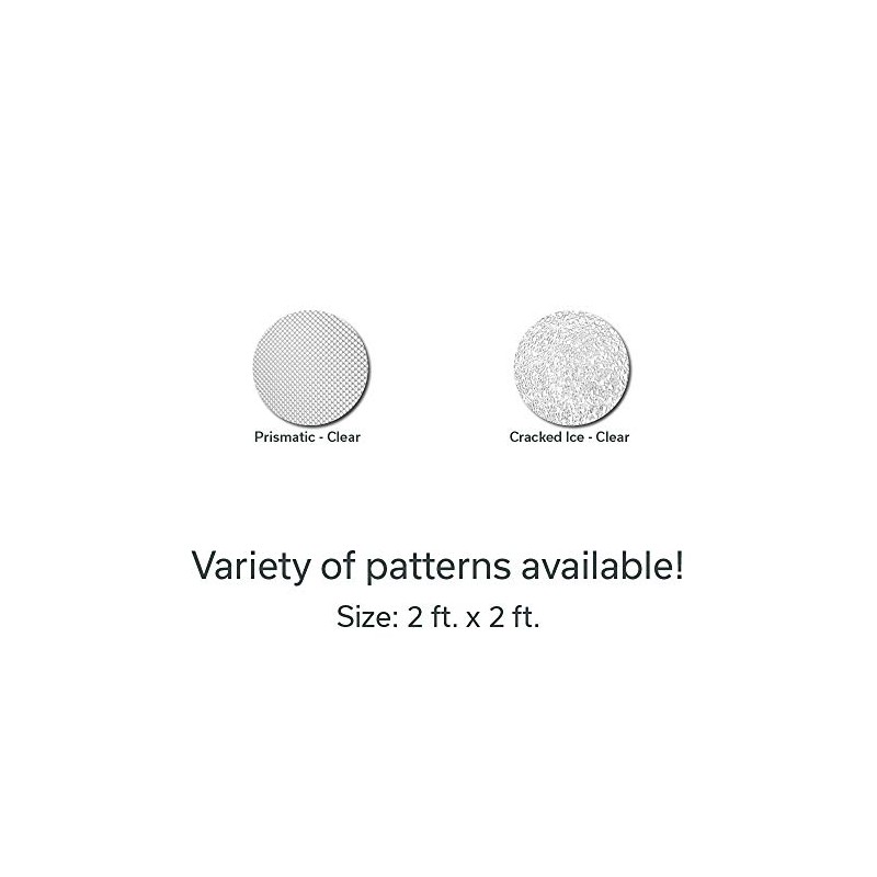 DURALENS Lighting Panel Acrylic Cover - 2x2 Clear - Prismatic