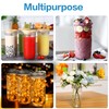 24 oz Wide Mouth Mason Jars - Canning Jars with