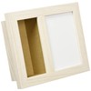 Maruwa Boeki 4008651-02 Arranged Photo Frame, White, Size: Approx. W
