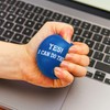 40PCS Foam Motivational Stress Relief Ball with Motivational Language (Blue,