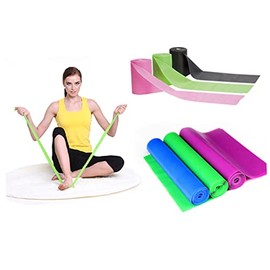 GRIRIW Fitness Resistance Bands for Strength Training Durable Elastic Exercise Bands for Physical Therapy and Rehabilitation Compact Design for Home and Gym Use Pink