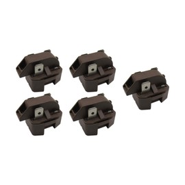 JEM&JULES 2262185 Refrigerator Freezer Compressor PTC Start Relay Repl. 10097202 WR7X194 5303007173 IC102 66858-1 66857-2 WR7X214 - Pack of 5