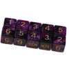 Yourandoll 20 Pieces Polyhedral Dice D6 Dice 16 mm Acrylic
