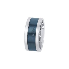 JOOP! 2027720 Men's Ring Stainless Steel Bicolour Comes in Jewellery Gift Box, Stainless Steel, No Gemstone