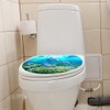 Adesivo per sedile del WC, autoadesivo, impermeabile, in PVC