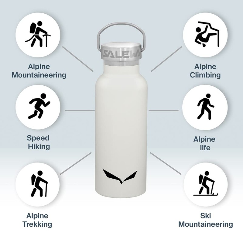 SALEWA Unisex - Adult Valsura Insul BTL 0.45 L Bottle,