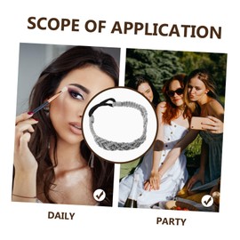 WOONEKY Bohemian Knitted Hairband for Women Soft Lightweight Headwrap Breathable Cotton Headband for All Seasons Hair Accessory for Workouts Weddings and Everyday Wear