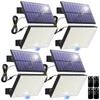 400LED Solar Lights Outdoor,3 Modes & Remote Control Motion Sensor