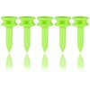 Zivisk Golf Tees Plastic 25MM 100 Count Green Golf Tees