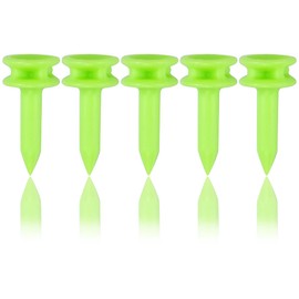 Zivisk Golf Tees Plastic 25MM 100 Count Green Golf Tees