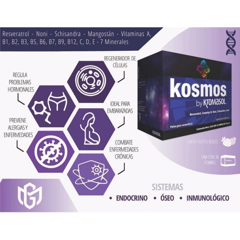 Kromasol KOSMOS By Kromasol Vitamin, Mineral & Herbal powdered supplement