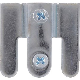 Hillman Picture-Hanging-Hardware 121157 Flush Mount 1 Inch x 1 Inch Hangers 2 Sets, Zinc