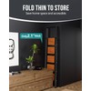 WOA WOA 5 Step Ladder, Ladders for Home, Anti-Slip Pedals,