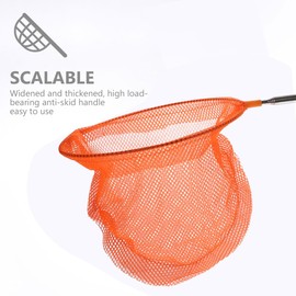 SUPVOX Red TelescóPica Para Atrapar Peces, Juguete De Exterior Para NiñOs, Red De Pesca Con Mango RetráCtil, 3 Piezas, Colores Surtidos, 65 Cm