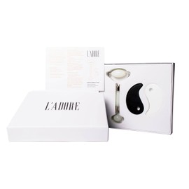 Rodillo de Jade Antiarrugas LADORE  Premium Anti Aging Jade Roller Set with Gua Sha                                                                   