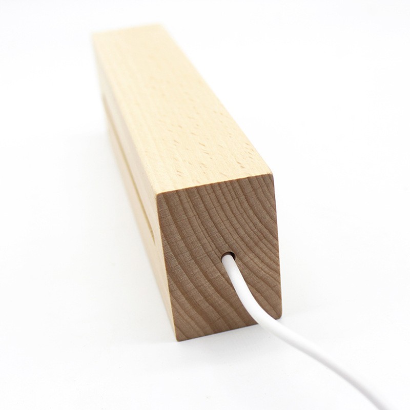 Desktop Luminous Memo Note Board Plug In LED Lamp Base