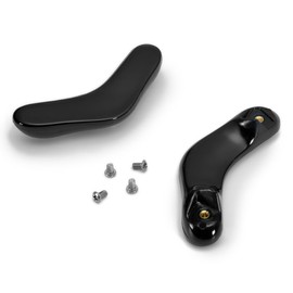 OPPAHA Pot handles not original, but AMC compatible, brass thread and bakelite, anti-scald set, 2 handles, includes 4 stainless steel screws
