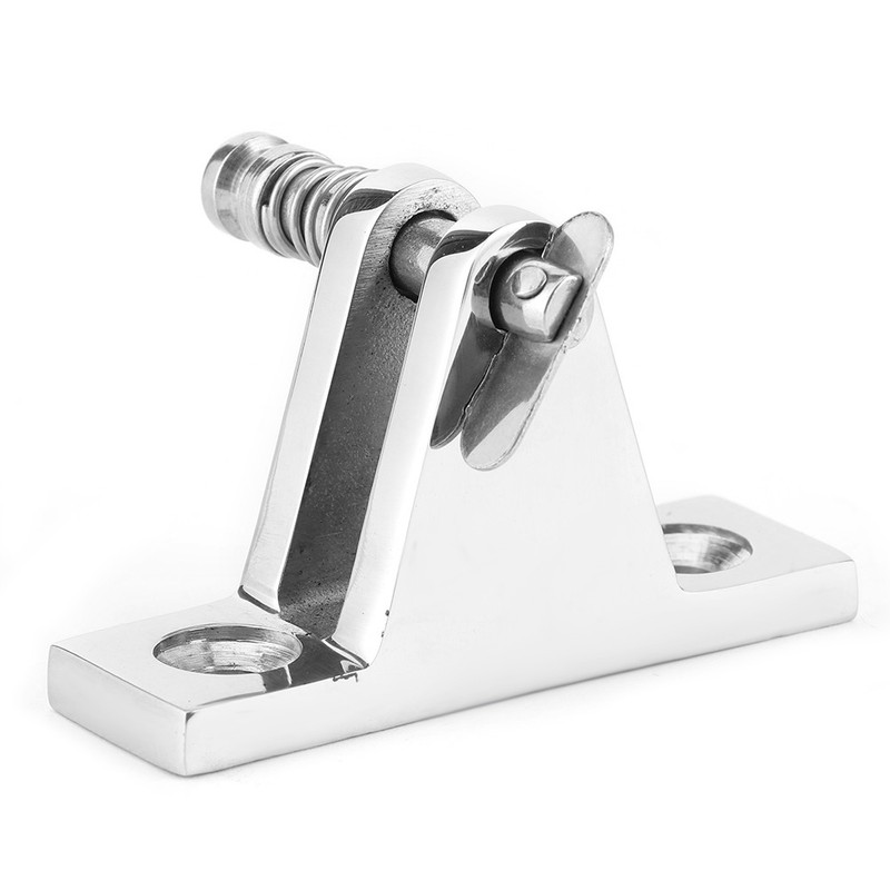 90 Degree Boat Hinge Steel Bimini Top Deck Hinge with