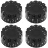 BEANPRECOY 4Pcs Notched Speed Knobs for Guitar - Volume &
