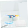 Hohopeti Slot Sample Vial Storage Case with Leakproof Lid Plastic