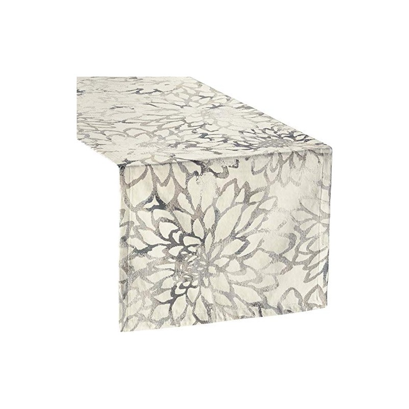 Sander Dolce Table Runner Natural Silver Size 50 x 140