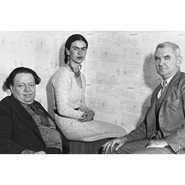 24x36 gallery poster, Diego Rivera, Frida Kahlo, and Anson Goodyear