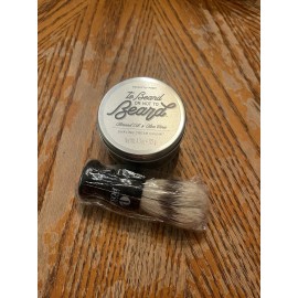 Perfectly Posh To Beard Or Not To Beard Shaving Cream Chunk With Brush Set