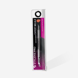 Staleks Pro Expert Pe-90/4.2 Cuticle Pusher and Curved Blade