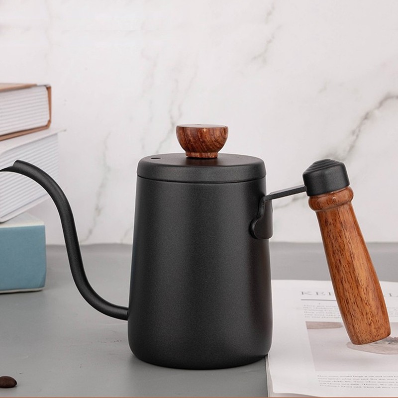 Pour Over Coffee Kettle with Gooseneck Spout Stainless Steel 20oz