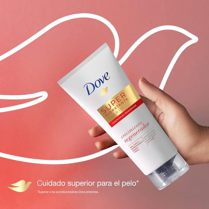 Acondicionador Superhidratante Dove Crecimiento Regenerador