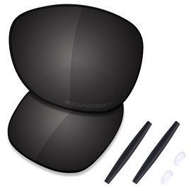 Saucer Premium Replacement Lenses for Oakley Crosshair New 2012 OO4060 Sunglasses High Defense - Carbon Black Polarized