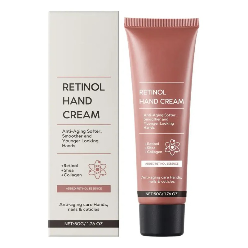 Crema De Manos Con Retinol 50g - Antiarrugas, Reparadora