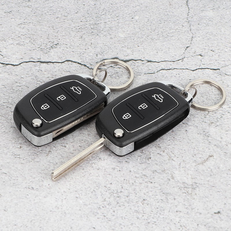 Car Security System 3 Buttons Keyless Central Lock Keyless Entry