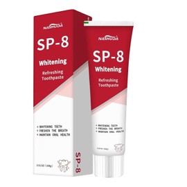 SP-8 Probiotic Ultra Whitening Toothpaste Upgraded, SP-8 New Version Fluoride-Free & Probiotic-Infused Formula for Oral Health, Teeth Whitening & Gum Care & Fresh Breath Probiotic Toothpaste for Adult