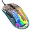 Wired Mouse Transparent Shell RGB Backlit Adjustable DPI Programmable Keys
