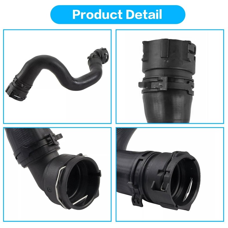 FZJDSD 5PCS Engine Radiator Coolant Hose & Heater Hose &Pipe