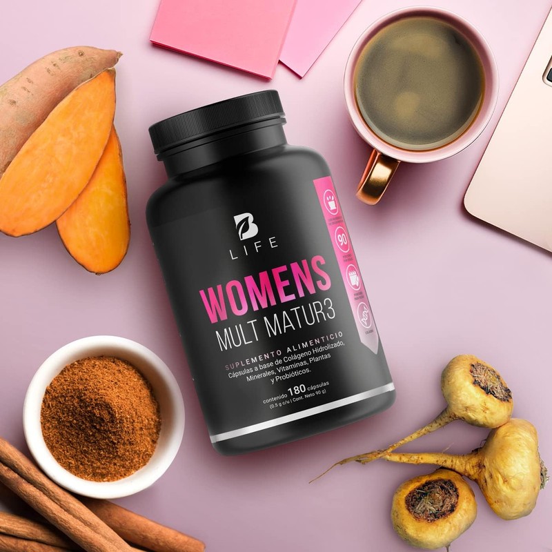 B Life Company Multivitamínico para Mujer Mayor de 40 años
