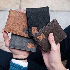 Lois - Wallet Boys Teenagers - Wallet Boys Teenagers with Youth Style - Wallet Men Wallet Boys Teenagers RFID Protection Grey
