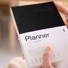 Basenotes A5 Planner, 256-Page Undated Yearly, Monthly & Daily Organizer,