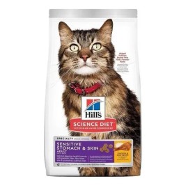 Hill's alimento gato adulto piel y estómago sensible 1.6Kg