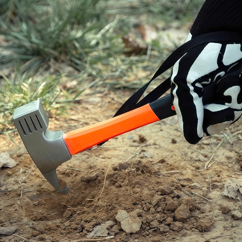 Camping Hammer with Tent Stake Remove, 12 inch Outdoor Multifunction