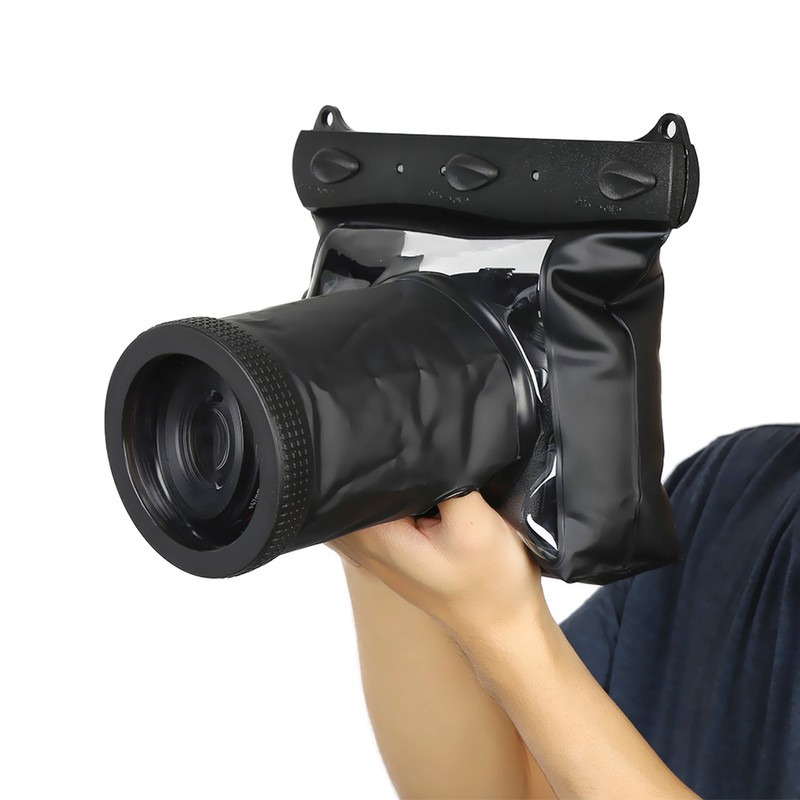 Waterproof HD Underwater Housing Case Dry Bag Pouch for Canon