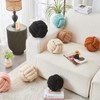 LUSJNGE Decorative Throw Knot Pillow Ball for Home Chair Sofa