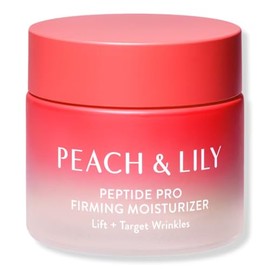 Peach & Lily- Crema hidratante reafirmante Peptide Pro | Crema antiarrugas de última generación para todas las edades | Hidrata, reafirma y repara la piel