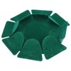 Haosie Putting Mat Indoor Golf, Flocking Surface Golf Hole, Green