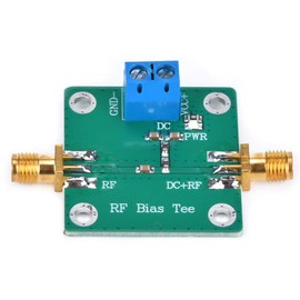 10-6000MHz Bias T-Module DC Bias Power Supply DC Blocks Connection Modes for Active Antenna Broadband Amplifier