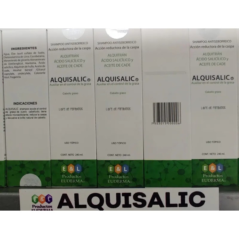 Alquisalic/ Shampo Antiseborreico