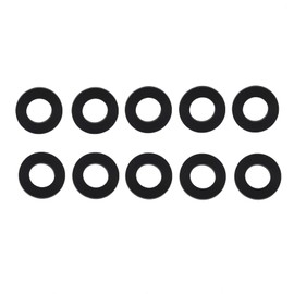 10Pcs Propane Gasket for Gas Adapter Accessories, A.I.FORCE Soft Rubber Propane Sealing O-Ring for Pipe Connector to Prevent Leakage, 0.716" Out Diameter