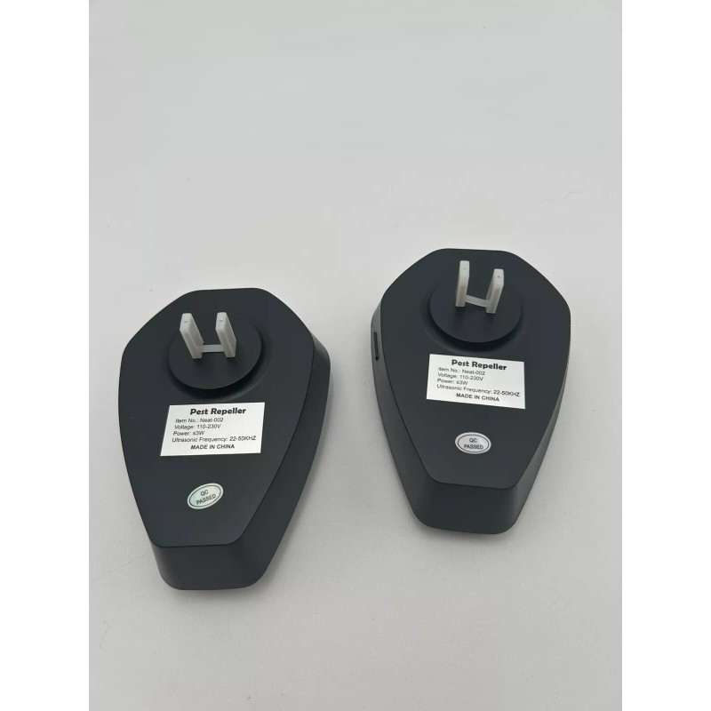 Neatmaster Electronic Plug Indoor Ultrasonic Pest Repeller Home Black 2