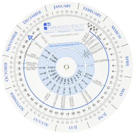 Ovulation Calendar and Pregnancy Wheel 1 count